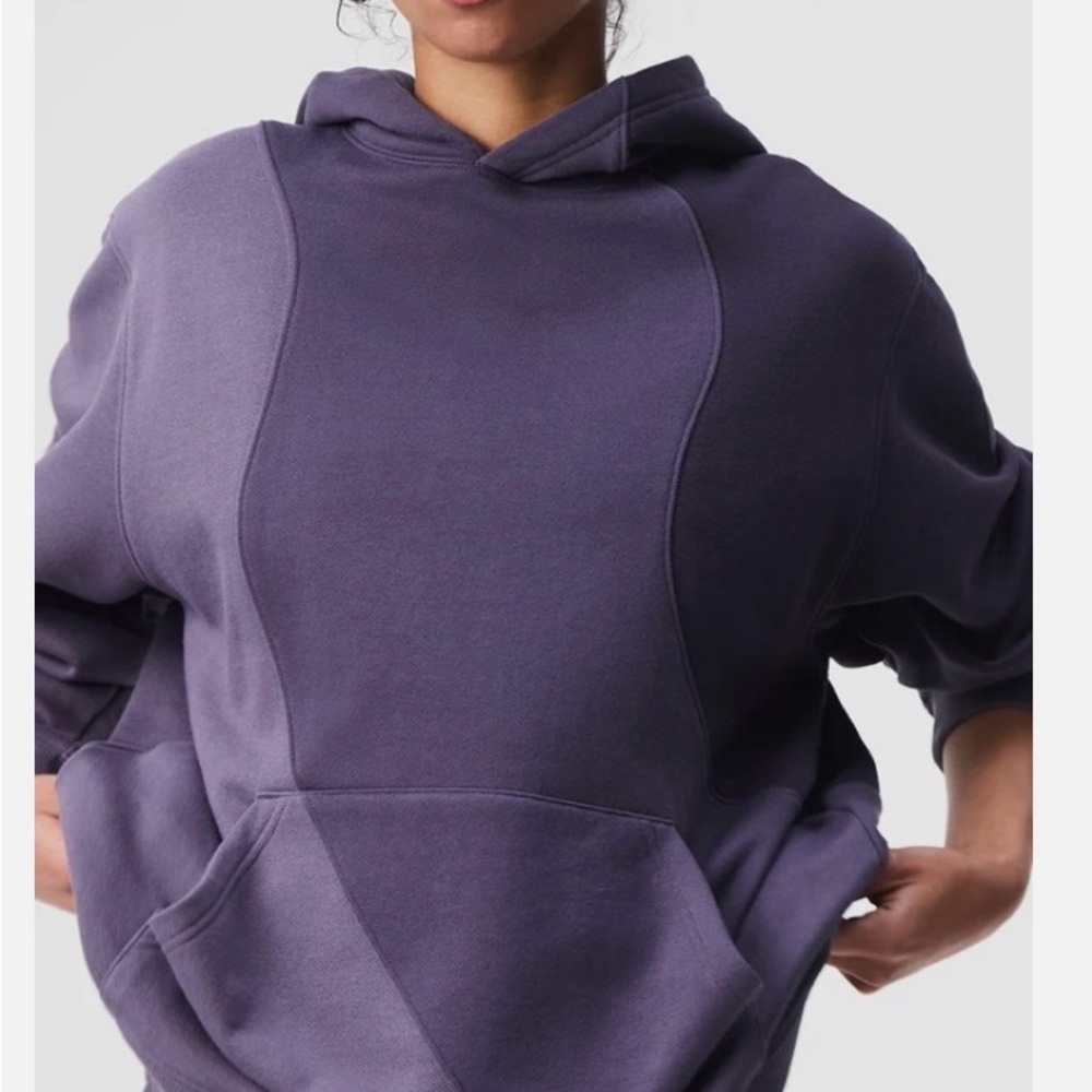 ALO Yoga Purple Make Waves Hoodie